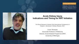 RRI Conference 2021 | Severe AKI that leads to acute renal failure--how to start